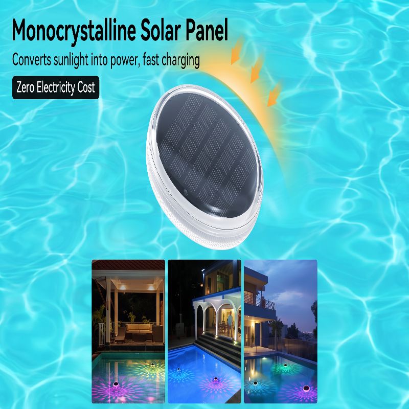 Aqua Glow Floating Pool Light